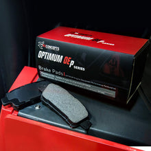 Front Optimum Oep Series Brake Pad With Rubber Steel Rubber Shims