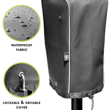 Trailersphere Easy Cover Universal Electric Tongue Jack Protective Cover for Trailer, RV, Camper, Sun and Waterproof
