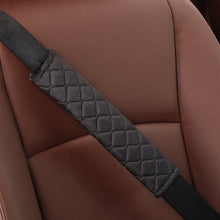 ROYAGO Universal Car Seat Belt Pad Cover kit, 2-Pack Black Soft Car Safety Seatbelt Strap Shoulder Pad for Adults and Children,Helps Protect Your Neck and Shoulder (Black)
