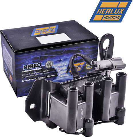 New Herko B113 Ignition Coil For Hyundai L4 1.5L 1995-1999