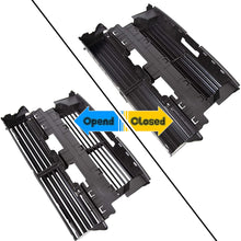 JMTAAT Front Radiator Grille Shutter W/O Actuator Compatible with 2013-2016 Ford Fusion Part #DS7Z-8475-A