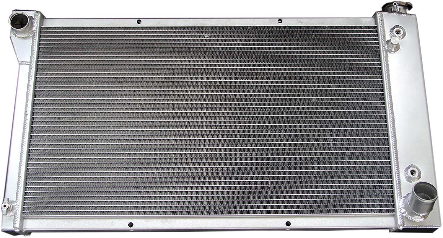 ZC369 3 Rows Aluminium Radiator Fit 1967-1972 Chevy/Gmc C/K Series Pickup Truck