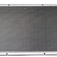 ZC369 3 Rows Aluminium Radiator Fit 1967-1972 Chevy/Gmc C/K Series Pickup Truck