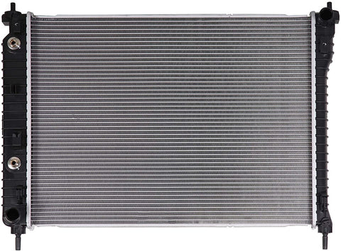 Lynol Cooling System Complete Aluminum Radiator Direct Replacement Compatible With 2008-2010 Saturn Vue 2010-2015 Captiva L4 V6 2.4L 3.5L 3.6L