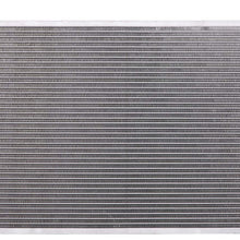 Lynol Cooling System Complete Aluminum Radiator Direct Replacement Compatible With 2003-2011 Saab 9-3 L4 2.0L