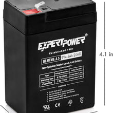 ExpertPower EXP645 6V 4.5 Amp Rechargeable Battery