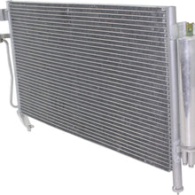 A/C Condenser Compatible with 2003-2008 Subaru Forester Aluminum Core With Receiver Drier