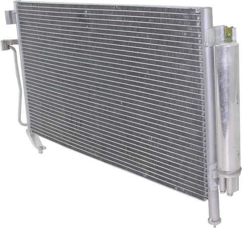 A/C Condenser Compatible with 2003-2008 Subaru Forester Aluminum Core With Receiver Drier