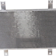 A/C Condenser Compatible with 2004-2011 Mazda RX-8 Aluminum Core