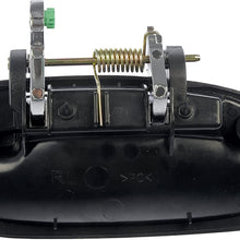 Dorman 80675 Rear Driver Side Exterior Door Handle for Select Honda Models, Black and Chrome