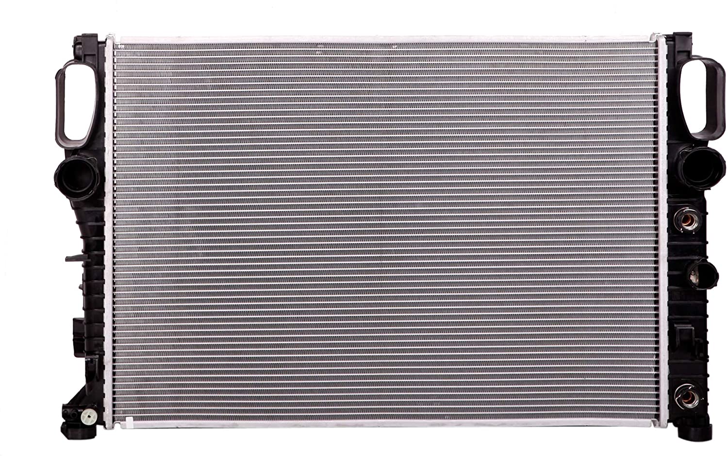 Lynol Cooling System Complete Aluminum Radiator Direct Replacement Compatible With Mercedes Benz 2003-2006 E320 2006-2009 E350 V6 3.2L 3.5L