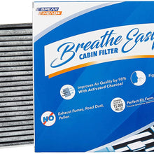 Spearhead Premium Breathe Easy Cabin Filter, Up to 25% Longer Life w/Activated Carbon (BE-161)