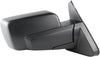 Dorman 959-125 Passenger Side Power Door Mirror - Heated / Folding for Select Jeep Models, Black