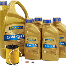 Blau J1A6137 Motor Oil Change Kit - Compatible with 2003-08 BMW 760i w/ 12 Cylinder 6.0L Engine