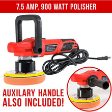 TCP Global Model EP-502-6" Variable Speed Random Orbit Dual-Action Polisher with a 6 Pad Professional Buffing and Polishing Kit - Buff, Polish & Detail Car Auto Paint