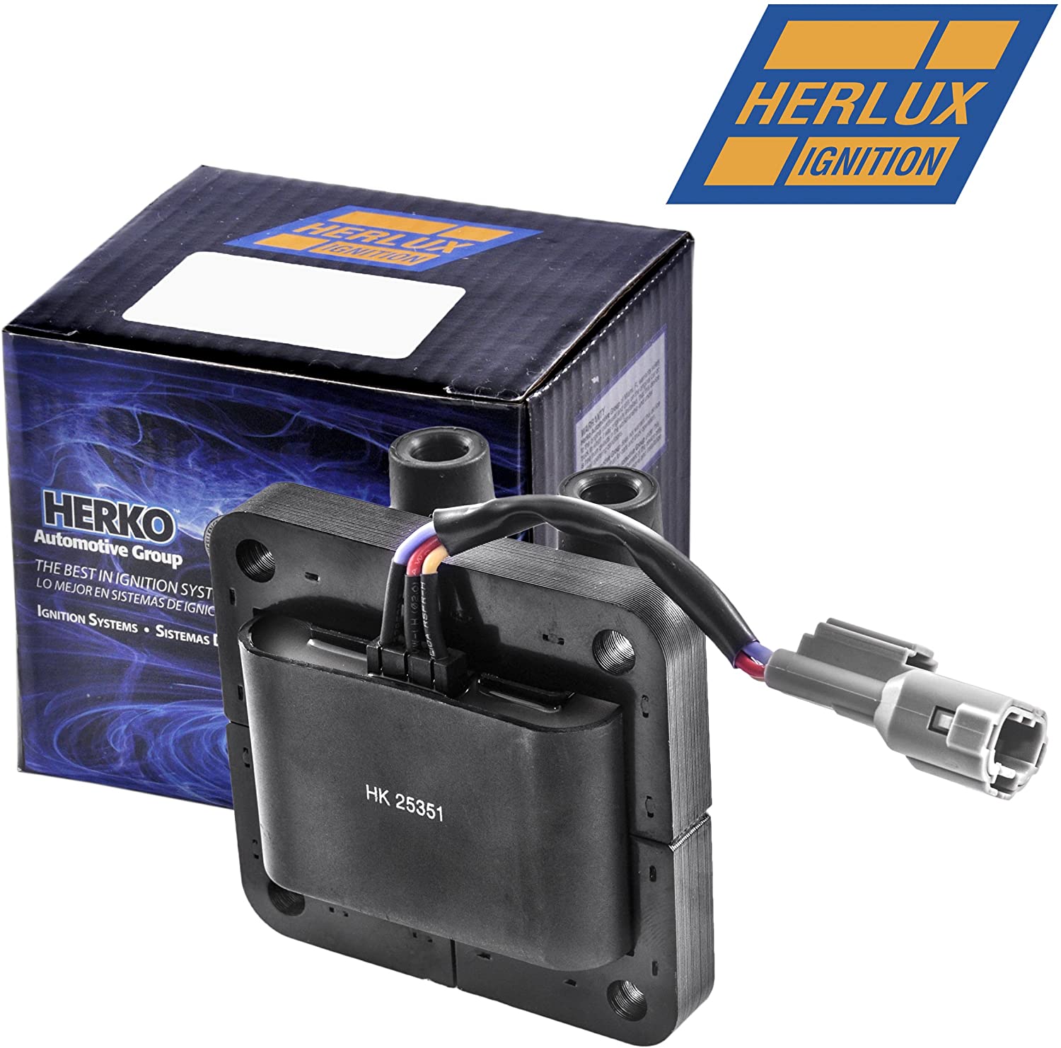 New Herko B174 Ignition Coil For Subaru H4 2.2L 2.5L 1990-1998