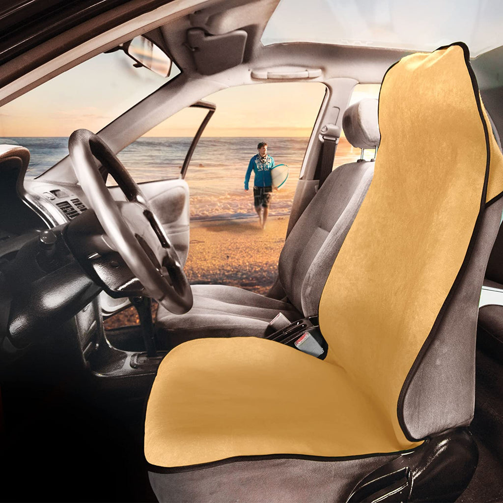 FH Group FH1006BLACK Water Resistant Quick Dry Car Seat Cover Workouts, Gym, Yoga, Beach Anti-Slip Backing