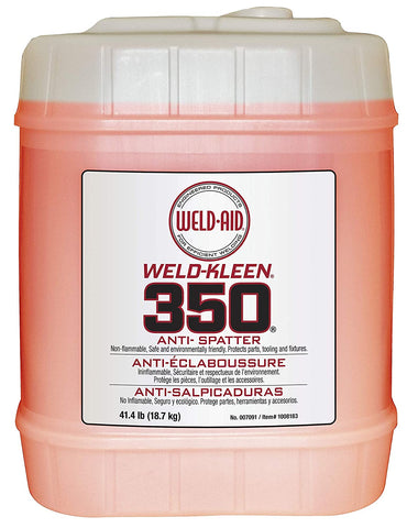 Weld-Aid Weld-Kleen 350 Anti-Spatter Liquid, 5 gal