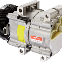 Denso 471-8107 New Compressor with Clutch