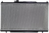 Radiator - Pacific Best Inc Fit/For 2444 02-06 Honda CR-V 2.3L L4 (Japan-Build) 03-06 Element 2.4L Manual Transmission Plastic Tank Aluminum Core