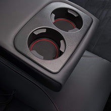 CupHolderHero Compatible with Subaru WRX 2015-2020 Custom Liner Accessories – Premium Cup Holder, Console, and Door Pocket Inserts 13-pc Set (Manual Parking Brake) (Red Trim)