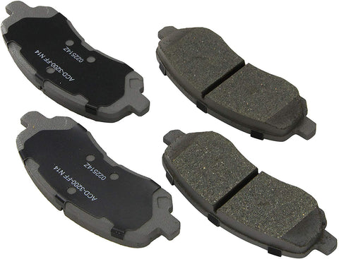 ACDelco 14D866CH Advantage Ceramic Front Disc Brake Pad Set