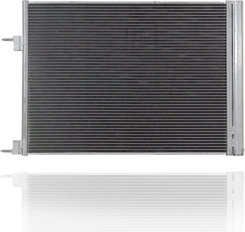 A-C Condenser - Cooling Direct For/Fit 16-18 Cadillac CT6 19-19 3.0L Turbo/3.6L - With Receiver & Dryer - 84405857