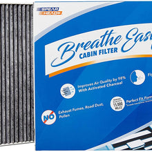 Spearhead Premium Breathe Easy Cabin Filter, Up to 25% Longer Life w/Activated Carbon (BE-161)