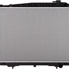 Lynol Cooling System Complete Aluminum Radiator Direct Replacement Compatible With 1999-2004 Nissan Frontier 2000-2004 Xterra L4 V6 2.4L 3.3L