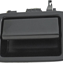 Dorman 93318 Rear Driver Side Interior Door Handle for Select Dodge Models, Black