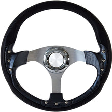 Forever Sharp 14" Pursuit Classic I Carbon Fiber Style Steering Wheel