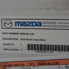 Mazda 3 2014 Skyactiv 5 Hatchback New OEM Roof Rack Crossbars 0000-8L-L20