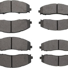 Brake Pads fit Ford F-350 F350 Super Duty Premium Front and Rear Race-Driven 2013-2019 OEM DC3Z-2001-E DC3Z-2200-D