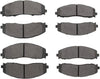Fits Ford F-350 F350 Super Duty Premium Front and Rear Brake Pads Race-Driven 2013-2017 OEM DC3Z-2001-E DC3Z-2200-D