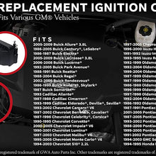 Ignition Coil Pack- Replaces GM 10467067, 89056799 and E530C - Fits 2000 Malibu Coil, 2002 Cadillac, 1998 Cadillac Deville, Buick, 99 Alero, 2003 Buick Lesabre and more