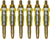 6 Piece Bosch OEM Glow Plug Set # 0250201055/80031 - Mercedes Benz/MB # 0011593601