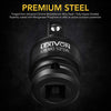 LEXIVON Premium Impact Universal Joint Socket Swivel Set | 3-Piece Ball Spring Design 1/2
