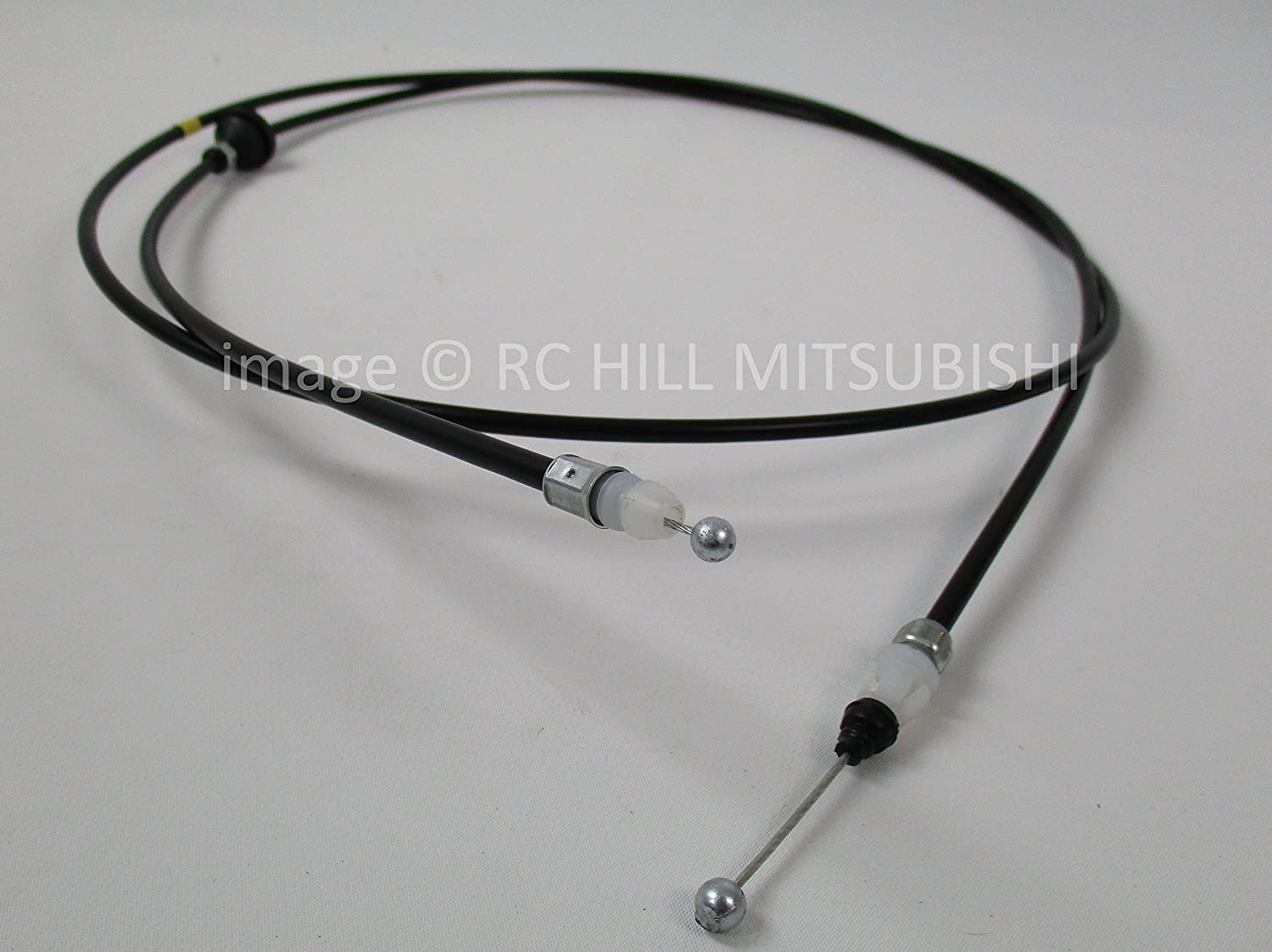 5910A065 GENUINE MITSUBISHI OEM FACTORY ORIGINAL HOOD LOCK LATCH RELEASE CABLE LANCER RALLIART 2.0L TURBO SPORTBACK PLEASE SEND VIN# TO VERIFY ITEM APPLIES TO YOUR VEHICLE