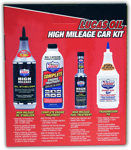 Lucas Oil High Mileage Car Kit