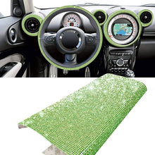 YGMONER 9000pcs Bling Crystal Rhinestone 9.4 x 7.9'' DIY Car Decoration Sticker (Sliver)