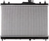Lynol Cooling System Complete Aluminum Radiator Direct Replacement Compatible With 2007-2011 Nissan Versa 1.6 S SL L4 1.6L 1.8L
