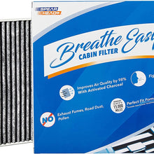 Spearhead Premium Breathe Easy Cabin Filter, Up to 25% Longer Life w/Activated Carbon (BE-161)