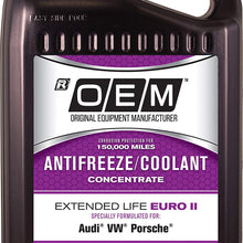 Recochem OEM 86-314POEMVW Pink Premium Antifreeze Concentrate Extended Life - Euro II PINK, 1 gallon, 1 Pack