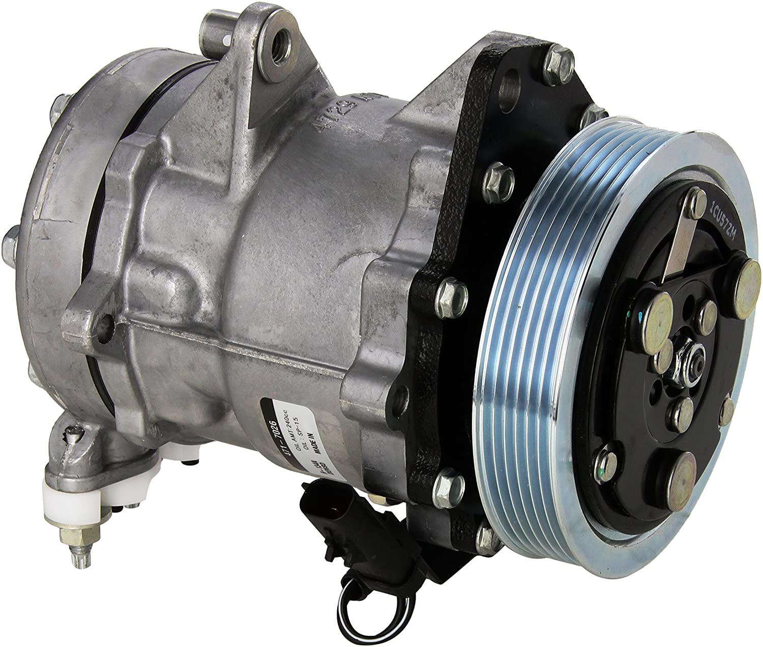 Denso 471-7026 New Compressor with Clutch