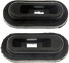 Dorman 924-222 Rear Brake Dust Shield for Select Cadillac / Chevrolet / GMC Models, Black (OE FIX), 1 Pair