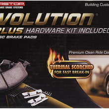 Power Stop 17-325, Z17 Rear Ceramic Brake Pads with Hardware