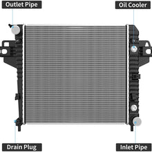 Radiator Compatible with 2002 2003 2004 2005 2006 Jeep Liberty 3.7 V6 ATRD1008