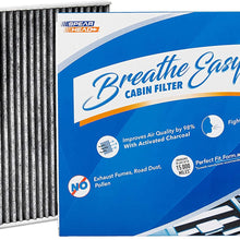 Spearhead Premium Breathe Easy Cabin Filter, Up to 25% Longer Life w/Activated Carbon (BE-161)