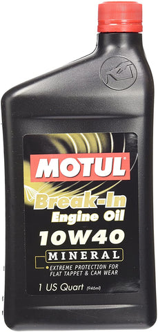 Motul 2810QTA 10W-40 Break-in Oil - 1 Quart Bottle