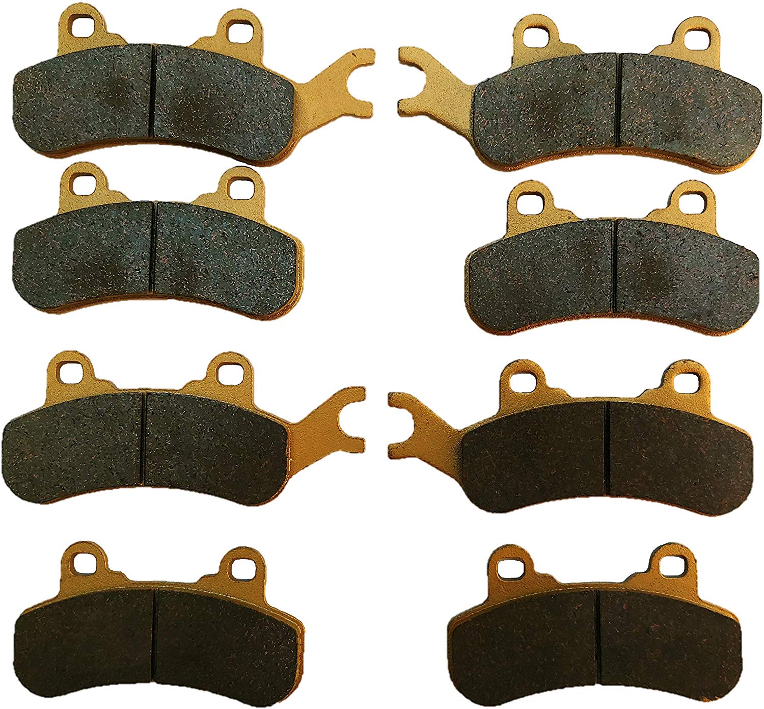 Can-Am Maverick X3 Front & Rear Ceramic Brake Pad Set 2017, 2018, 2019 - North Ridge Performance